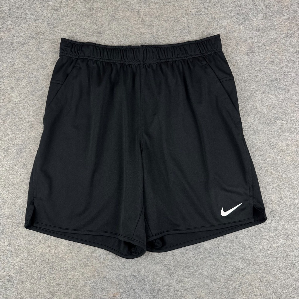 Nike Dri Fit Totality Training Shorts 7" Polyester Pockets Black Mens Medium M